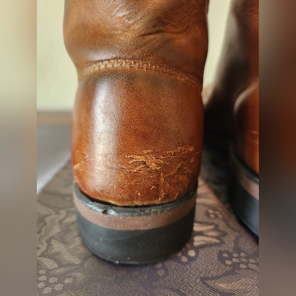 FRYE Men's Prison Combat Brown Boot 12806036 - Picture 7 of 16